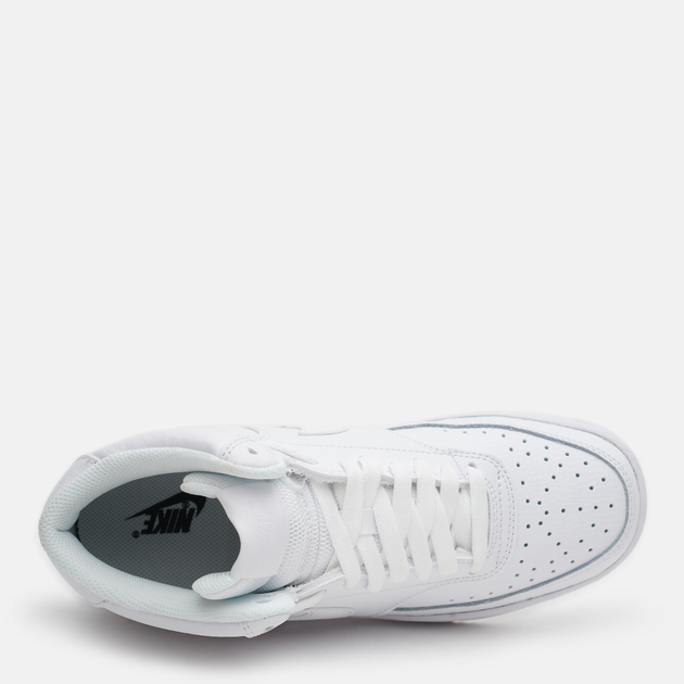 Жіночі кеди високі Nike Wmns Court Vision Mid CD5436-100 42 (10US) Білі (193151673572) - зображення 5