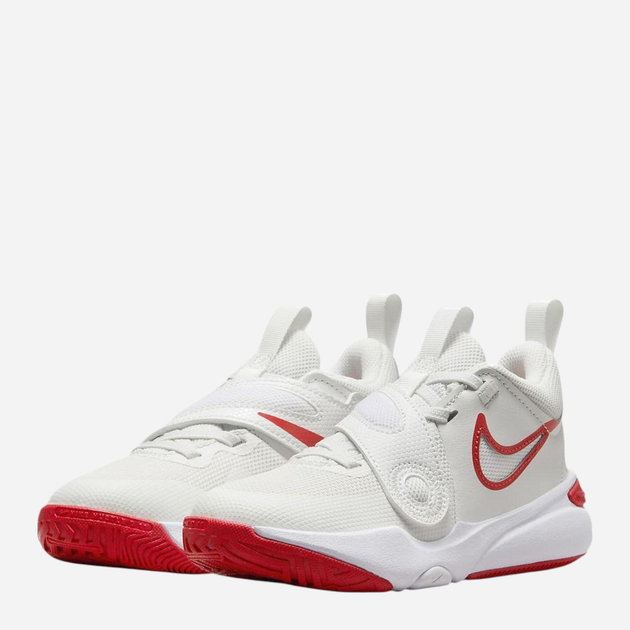 Дитячі кросівки для хлопчика Nike Team Hustle D 11 (Ps) DV8994-102 31.5 (13.5C) Білі (196608409311) - зображення 2