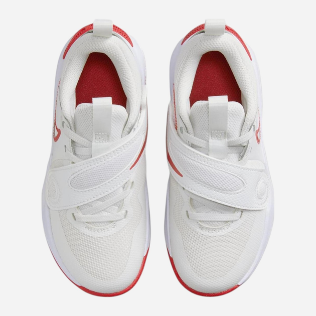 Дитячі кросівки для хлопчика Nike Team Hustle D 11 (Ps) DV8994-102 31.5 (13.5C) Білі (196608409311) - зображення 4