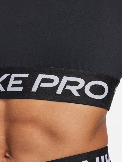 Top sportowy damski z długim rękawem Nike Pro Df 365 Crop Ls FV5484-010 XL Czarny (196975041206) - obraz 5
