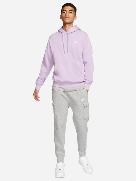 Спортивні штани утеплені чоловічі Nike M Nsw Club Pant Cargo Bb CD3129-063 2XL Сірі (193147747409) - зображення 3