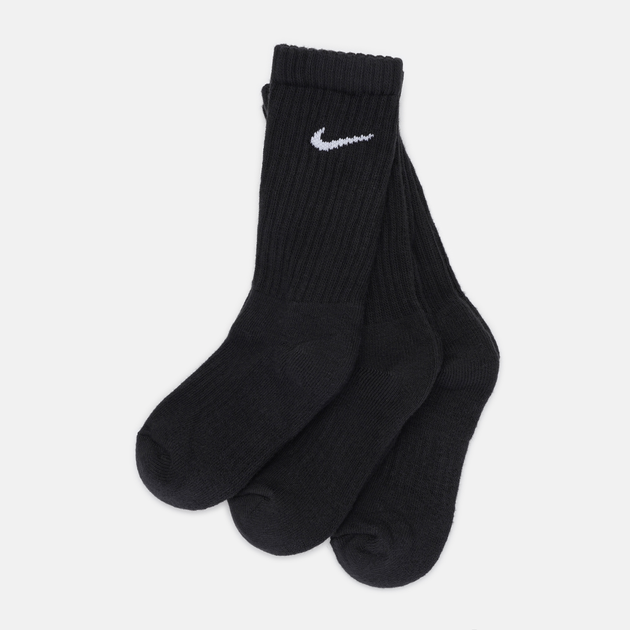 Набір чоловічих шкарпеток 3 пари Nike U Nk V Cush Crew 3P Value 108 SX4508-001 42-46 (L) Чорний (685068091407) - зображення 2