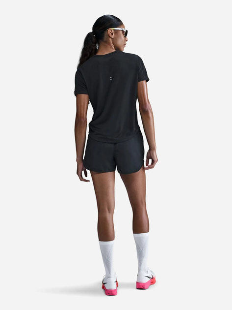 Спортивна футболка жіноча Nike W Nk Tempo Df Ss Top HQ0648-010 XS Чорна (197859676415) - зображення 4
