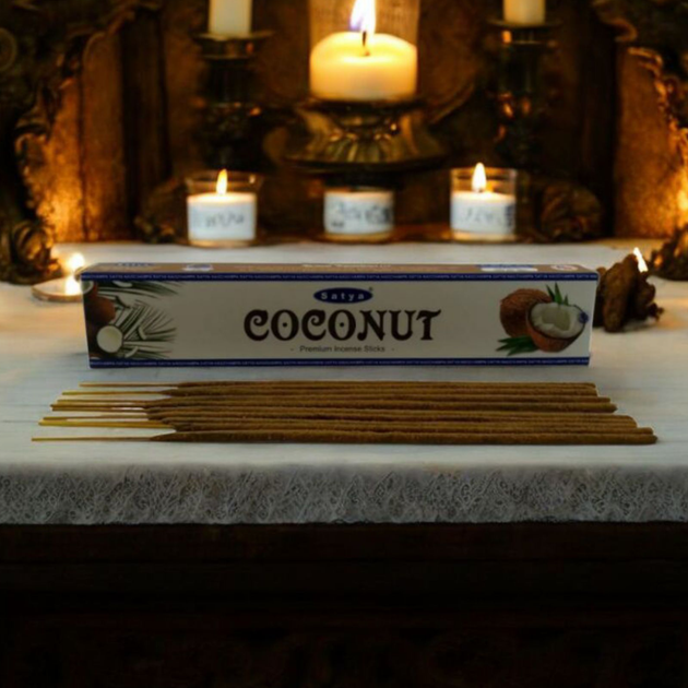 Coconut premium (Кокос) пилкові пахощі 1 упаковка 03910 - Фото 1 Coconut premium (Кокос) пилкові пахощі 1 упаковка 03910 - изображение 1