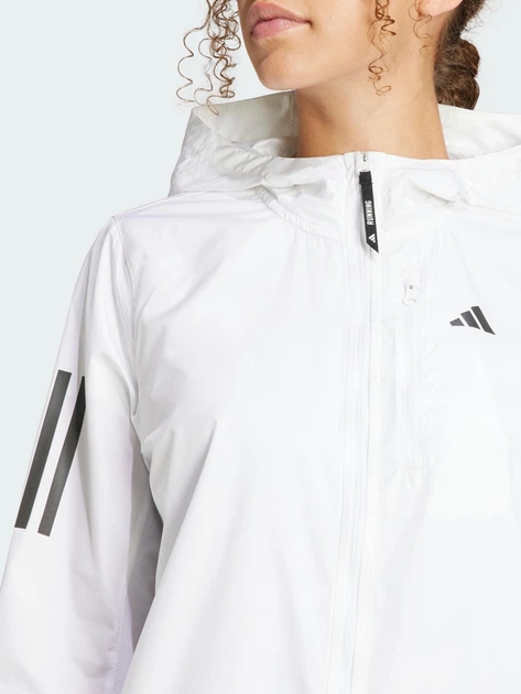 Спортивна вітровка для бігу з капюшоном жіноча Adidas Own The Run