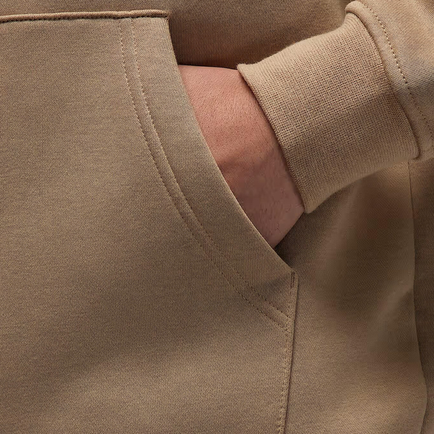 Худі утеплене чоловіче Nike M J Brkln Flc Po FV7281-257 XL Бежеве (197602726244) - зображення 6