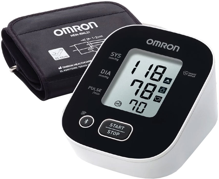 Ciśnieniomierz Omron M2 Intelli IT+ (HEM-7146T2-EBK) - obraz 1