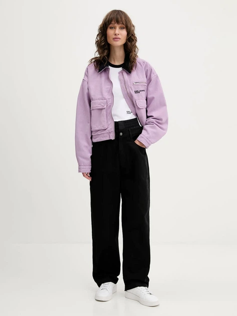 Джинсы Regular Fit женские Adidas Originals Firebird Utility JX7594 27-34 Черные (4068811945787) - изображение 8