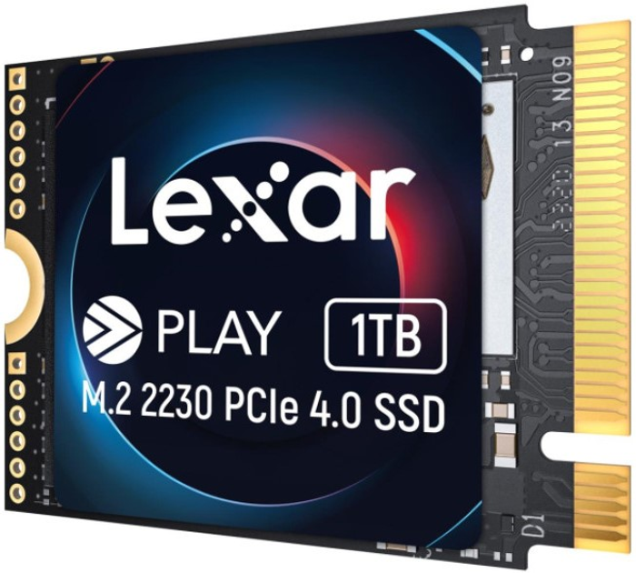 Dysk SSD Lexar Play 1TB M.2 2230 PCIe 4.0 x4 3D NAND TLC (LNMPLAY001T-RNNNG) - obraz 2