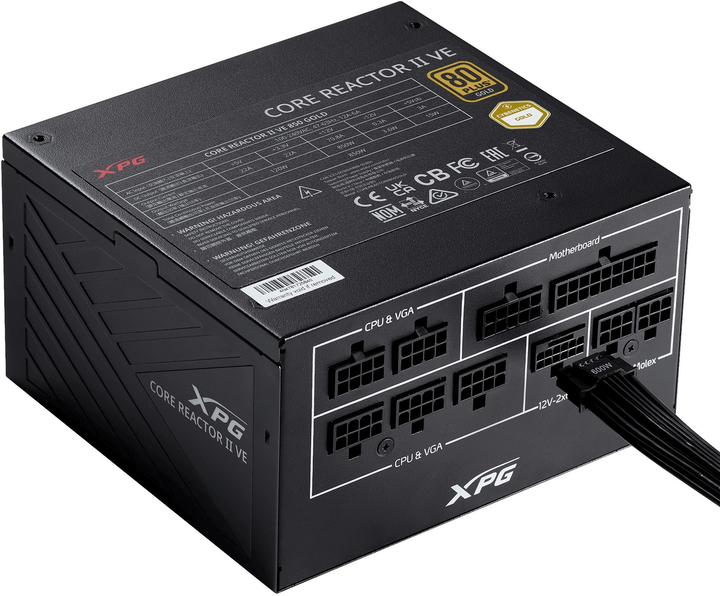Zasilacz XPG COREREACTOR II VE 850W (75261435) - obraz 5