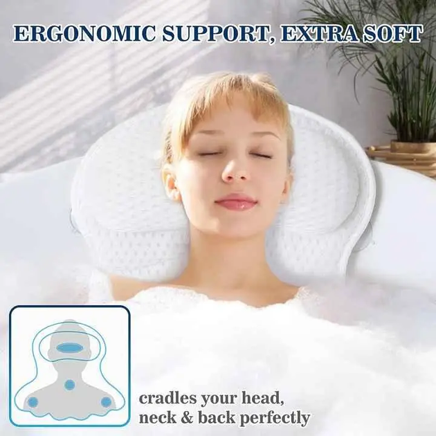 Подушка для ванни Bath pillow на 6 присосках - изображение 4