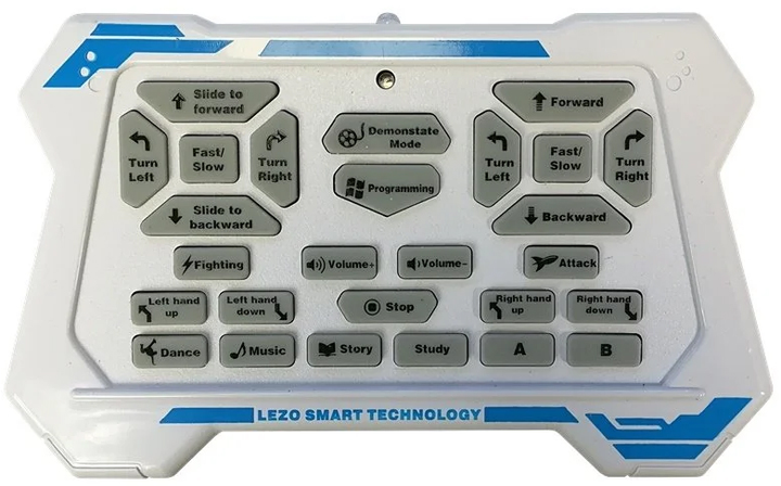 Робот на радіокеруванні Lean Toys Біло-помаранчевий 40 см (4261) (5905991032298) - зображення 4