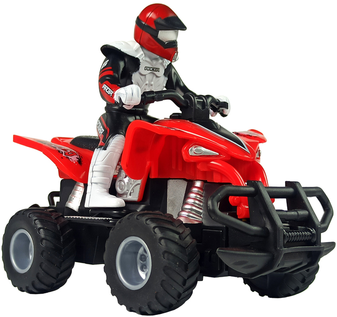 Quad zdalnie sterowanyny Lean Toys 1:16 Czerwony (9385) (5904204754019) - obraz 4