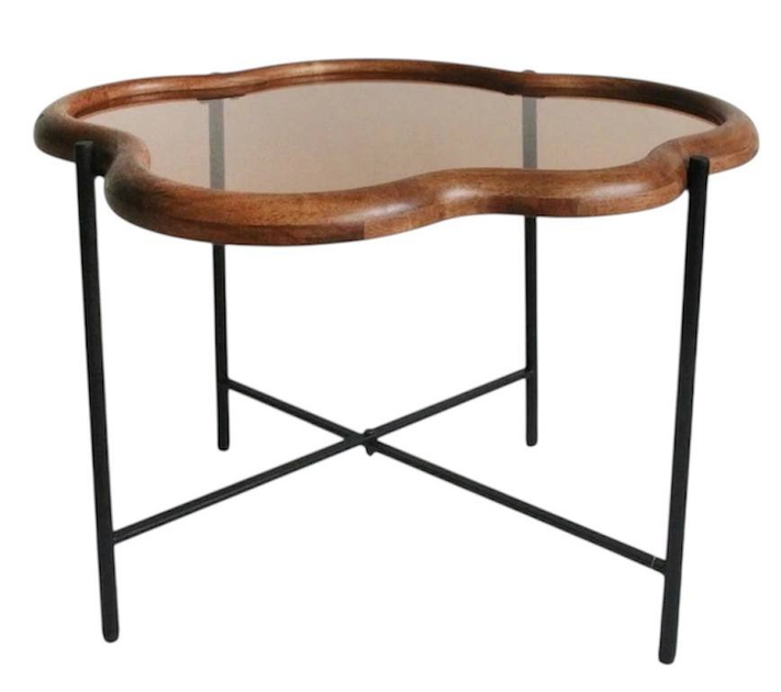 Набір журнальних столиків HOMLA LUCE 89x50x40 / 66x51x45 см Коричневі (5906496739651) - зображення 2