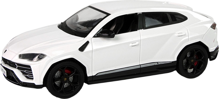 Auto zdalnie sterowane Lean Toys Lamborghini Urus ze światłami 1:24 2.4G Białe (9733) (5904204756693) - obraz 3