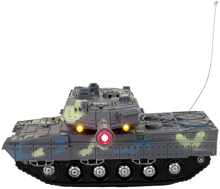 Czołg zdalnie sterowany Lean Toys Moro z odgłosami i strzelaniem (15213) (5905515355988) - obraz 4