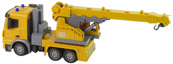 Wywrotka zdalnie sterowana Lean Toys 2.4G 1:12 Żółta (11052) (5905214973889) - obraz 5