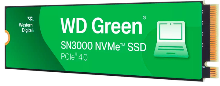 SSD диск Western Digital Green SN3000 2TB M.2 2280 NVMe PCIe 4.0 x4 3D NAND QLC (WDS200T4G0E) - зображення 2
