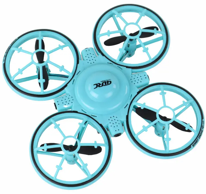 Dron zdalnie sterowany Lean Toys Niebieski (16353) (5905679078860) - obraz 3