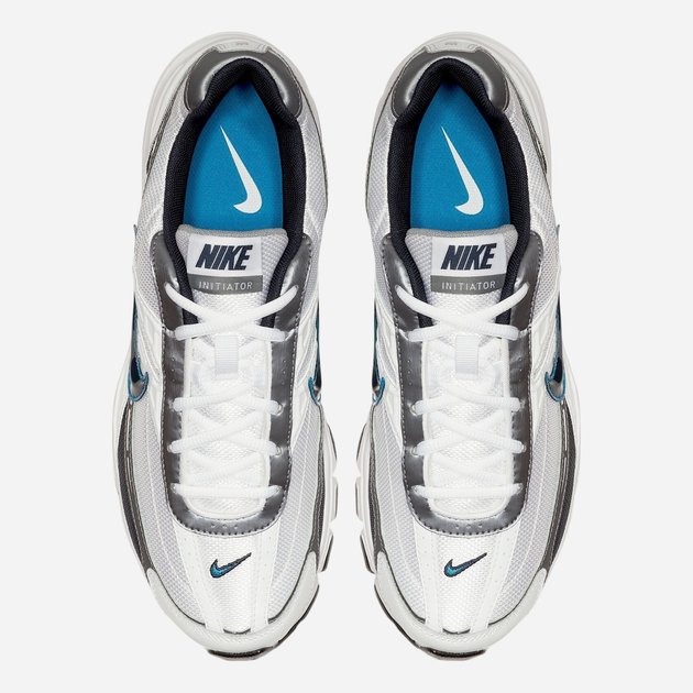 Чоловічі кросівки для залу Nike Initiator 394055-101 44.5 Білий/Сірий (884500516748) - зображення 6
