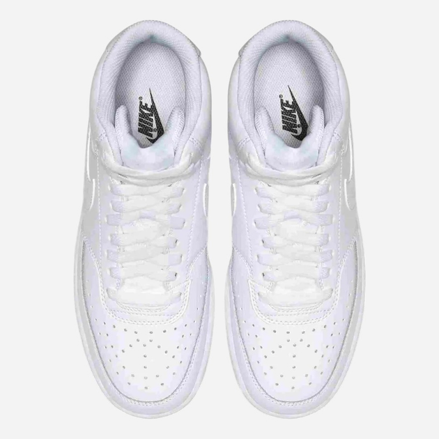 Жіночі черевики низькі Nike Wmns Court Vision Mid CD5436-100 39 Білі (193151673534) - зображення 4