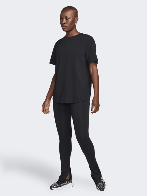 Koszulka sportowa damska luźna Nike W Nk One Relaxed Df Ss Top FN2814-010 L Czarna - obraz 3