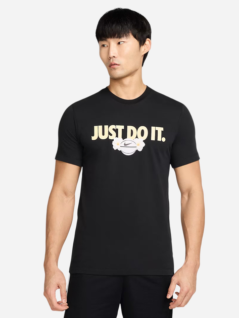 Футболка довга чоловіча Nike M Nk Df Tee Oc 2 HJ3352-010 L Чорна (197859541706) - зображення 1