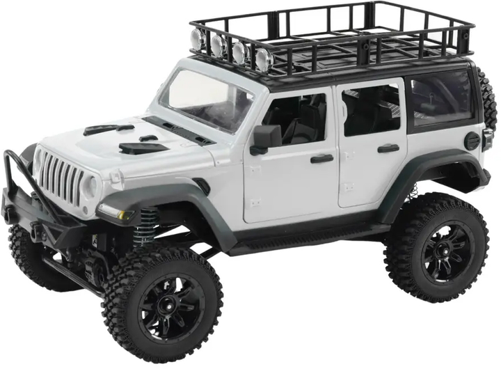 Auto zdalnie sterowane Lean Toys Samochód terenowy 4x4 Szare (18563) (5905991017745) - obraz 3