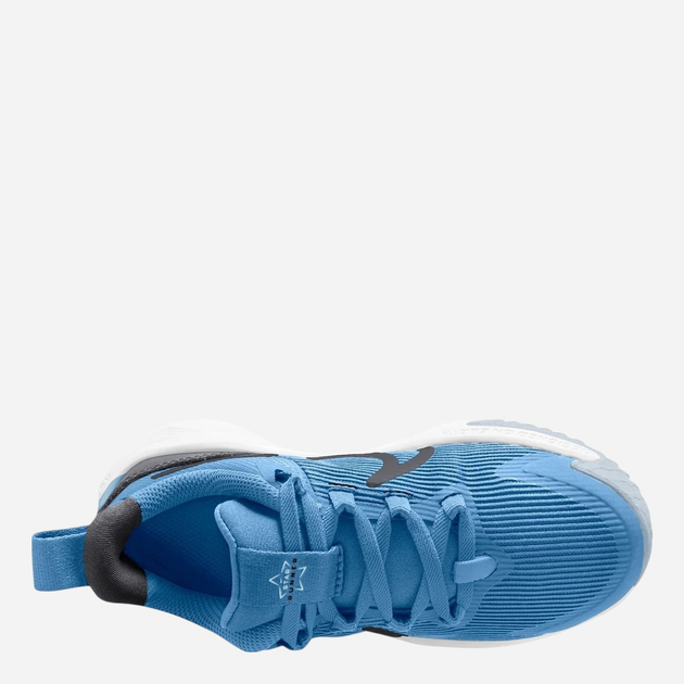 Buty sportowe chłopięce z białą podeszwą Nike Star Runner 4 Nn (Ps) DX7614-408 34 Błękitne - obraz 5