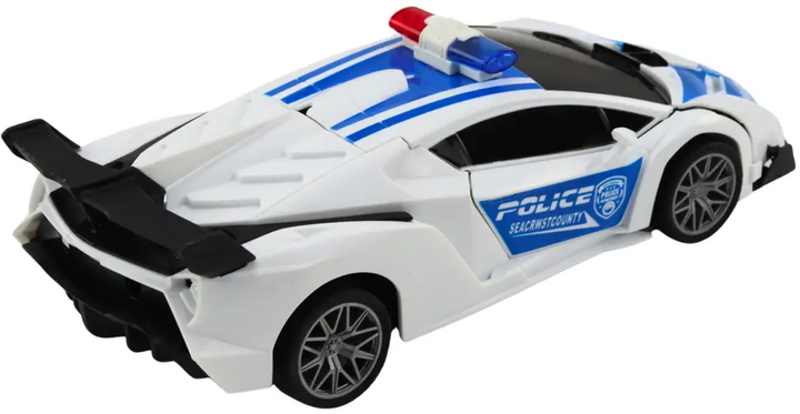 Auto-robot zdalnie sterowany Lean Toys 2w1 Biały (20255) (5905991025382) - obraz 4