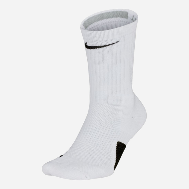 Шкарпетки чоловічі високі Nike U Nk Elite Crew 132 SX7622-100 L Білі (191885403366) - зображення 2