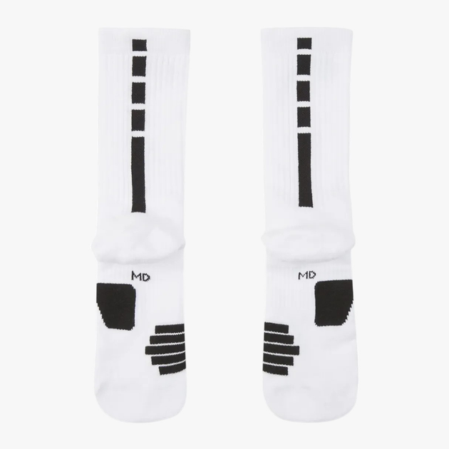 Шкарпетки чоловічі високі Nike U Nk Elite Crew 132 SX7622-100 L Білі (191885403366) - зображення 4