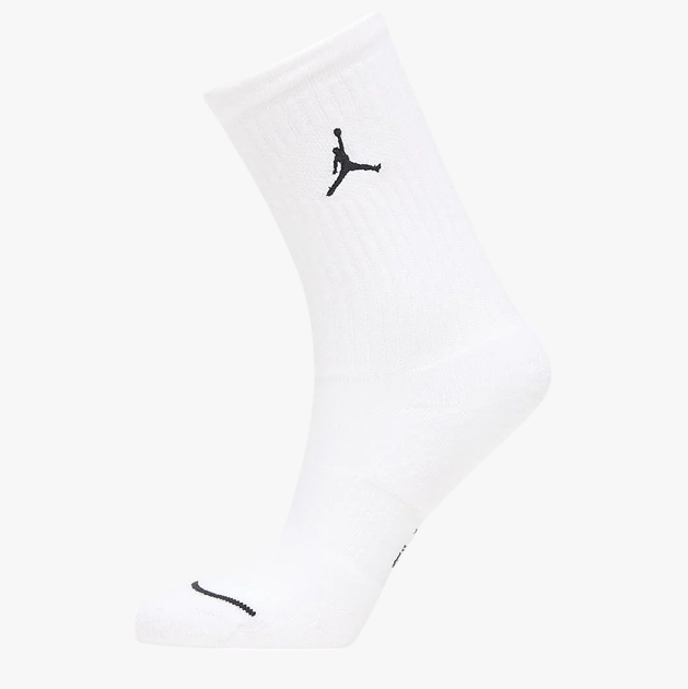 Zestaw skarpet męskich 3 pary Nike U J Ed Cush Poly Crew 3Pr 144 DX9632-100 XL Biały - obraz 2