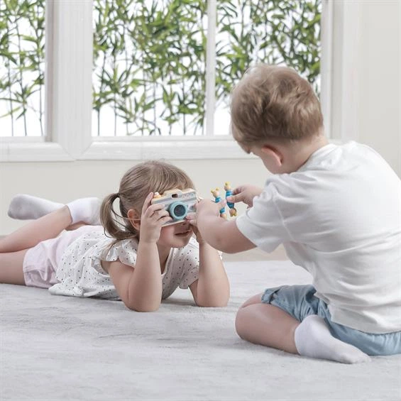 Aparat fotograficzy Viga PolarB drewniany z kalejdoskopem 44034 (6971608440342) - obraz 6