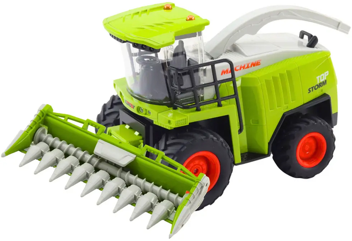 Kombajn zdalnie sterowany Lean Toys do kukurydzy 2.4G (21199) (5905991036944) - obraz 3
