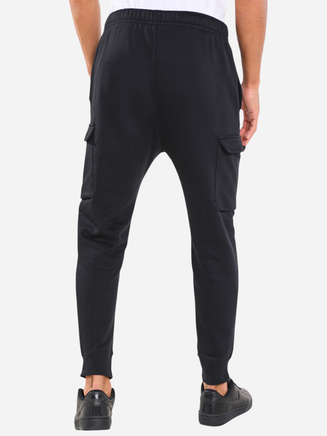 Spodnie cargo męskie z kieszeniami Nike M Nsw Club Pant Cargo Bb CD3129-010 L Czarne - obraz 2