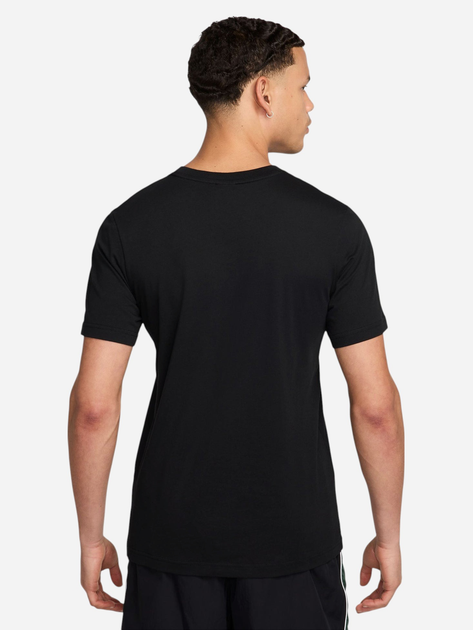 Футболка бавовняна довга чоловіча Nike M Nsw Sw Air Graphic Tee HM0185-011 2XL Чорна (197861865562) - зображення 2