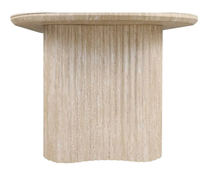 Журнальний столик HOMLA BELLEZA 120 x 60 x 46 см бежевий (5906496737848) - зображення 3