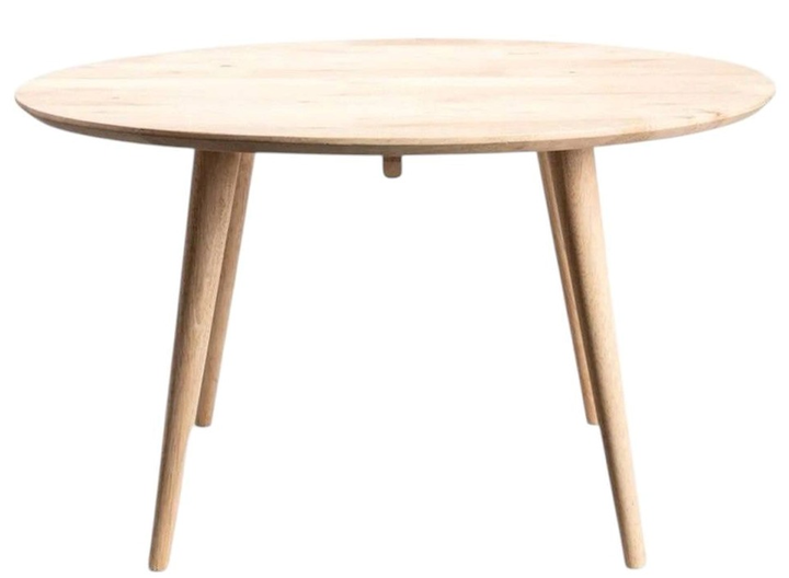 Журнальний столик HOMLA ANGU натуральний 75 x 75 x 43 см (5904183871301) - зображення 1