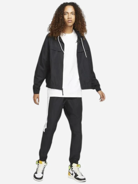Футболка бавовняна довга чоловіча Nike M J Jumpman Emb SS Crew DC7485-100 XXL Біла (195238739355) - зображення 4