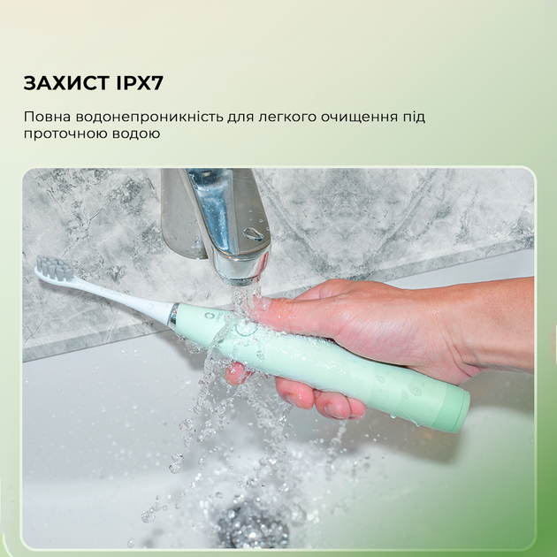 Электрическая зубная щетка Oclean Flow S Green - изображение 8