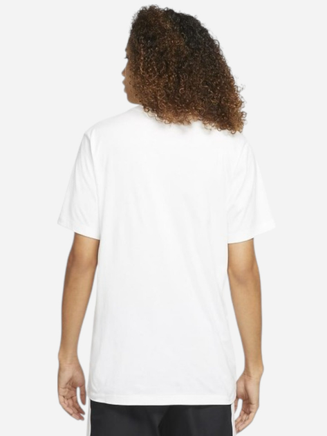 Футболка бавовняна довга чоловіча Nike M J Jumpman Emb SS Crew DC7485-100 XXL Біла (195238739355) - зображення 2