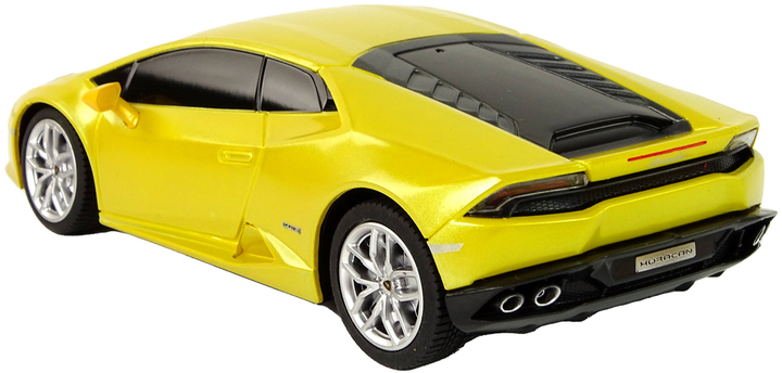 Auto zdalnie sterowane Rastar Lamborghini Huracan 1:24 Żółte (15267) (5905515356534) - obraz 4