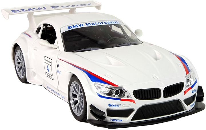 Auto zdalnie sterowane Lean Toys BMW Z4 Białe (13736) (5905515359344) - obraz 9