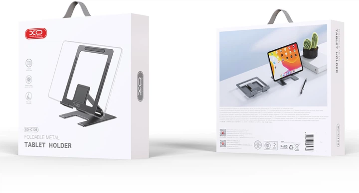 Podstawka pod tablet i telefon XO C136 Black (C136.tarnish) - obraz 4
