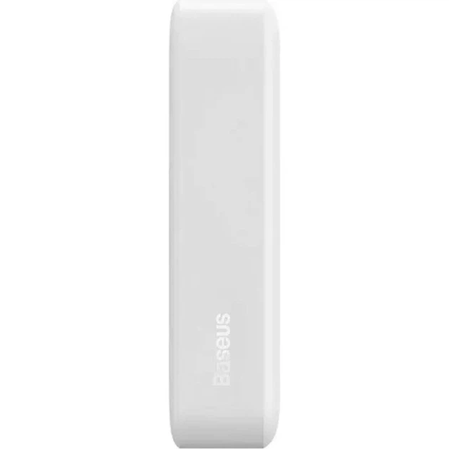 Портативная батарея Baseus Magnetic Mini Wireless 20W 10000mAh, безпроводная зарядка, павербанк белый (PPCX070002) - Фото 7 Портативная батарея Baseus Magnetic Mini Wireless 20W 10000mAh, безпроводная зарядка, павербанк белый (PPCX070002) - изображение 7