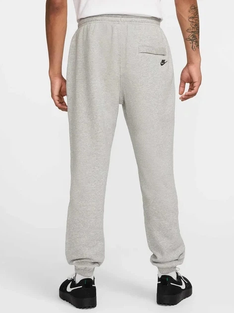 Спортивні штани чоловічі Nike M Nk Club BB CF Pant Nsw Gfx HJ2185-063 S Сірі (197859221561) - зображення 2