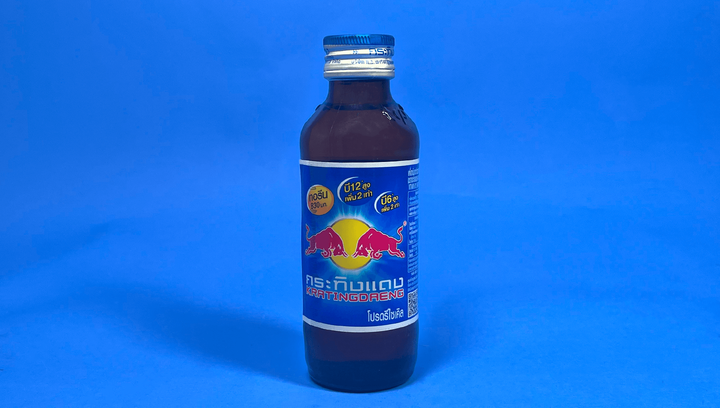 Напиток Энергетический Red Bull Тайский Krating Daeng Стеклянная Бутылка 150ml - изображение 2