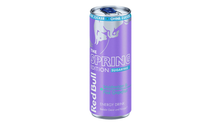 Набір Напій Енергетичний 12шт Red Bull Spring Edition Sugar Free 250ml - зображення 2