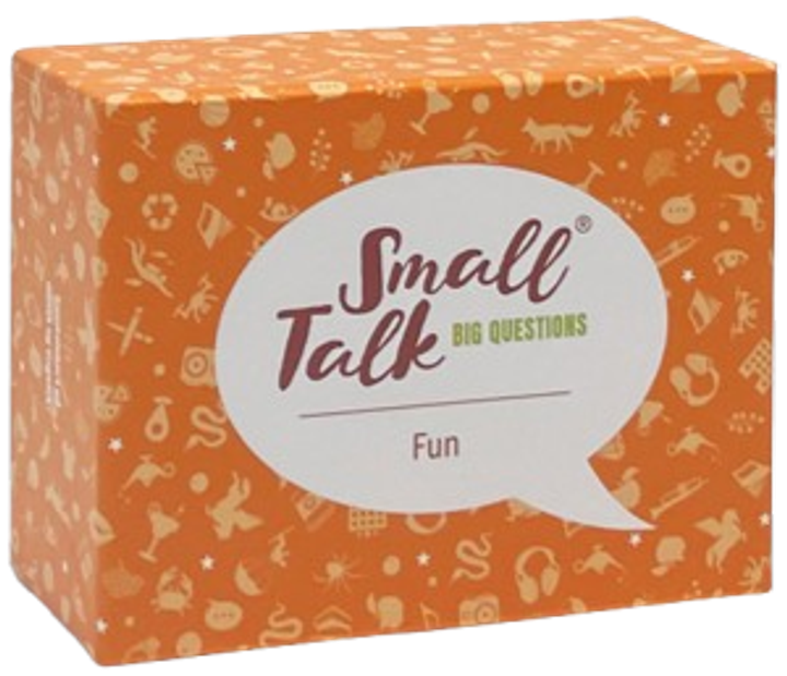 Настільна гра Small Talk Big Questions Orange (видання англійською) (103001) (5700002118615) - зображення 1